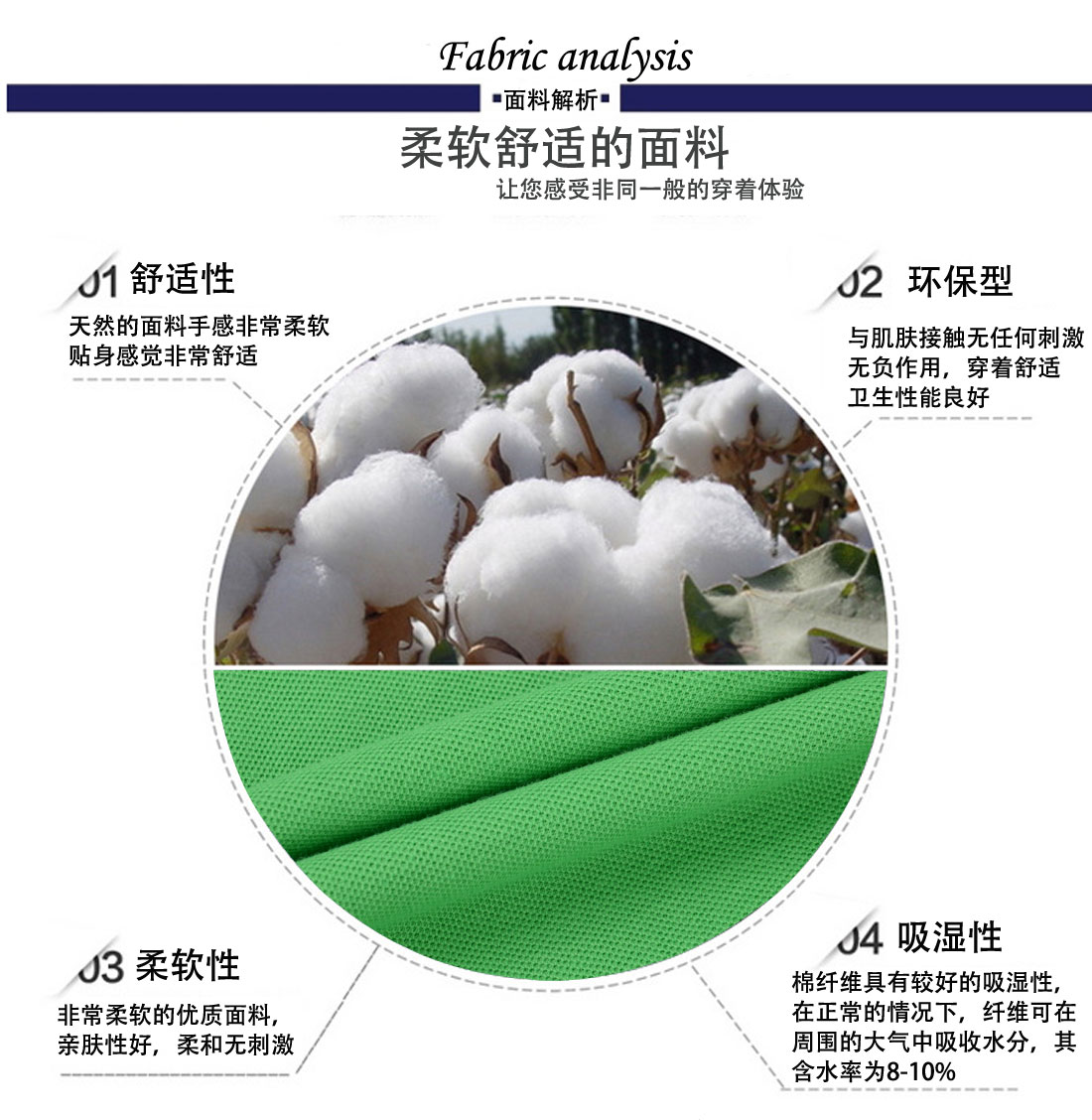 竹纤维t恤衫面料 